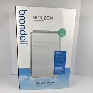Brondell Horizon O2+ Air Purifier P200-W True HEPA Intelligent Ion Filter System